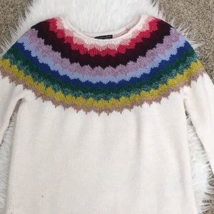 AMERICAN EAGLE rainbow sweater